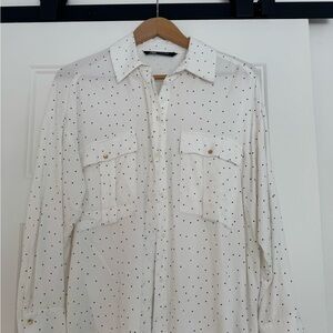 Zara Polkadot Blouse